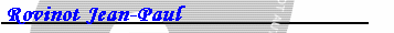 Rovinot Jean-Paul